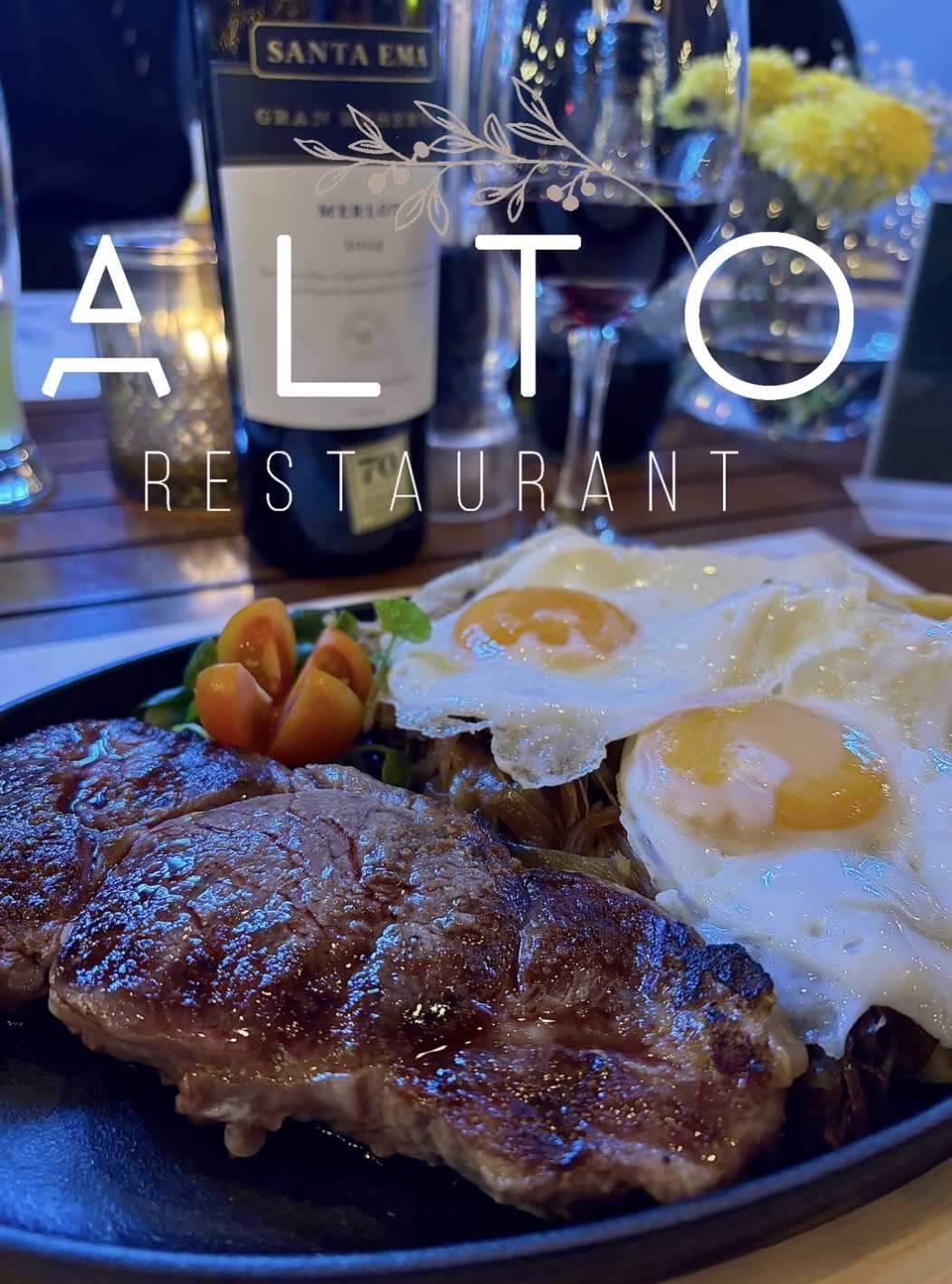 Plato de Alto Restaurant, La Casona de Curacaví